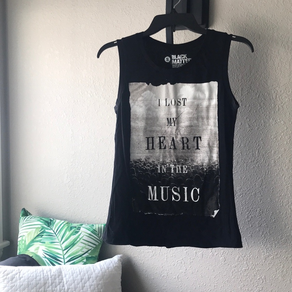 I Lost My Heart In The Music Tank Top